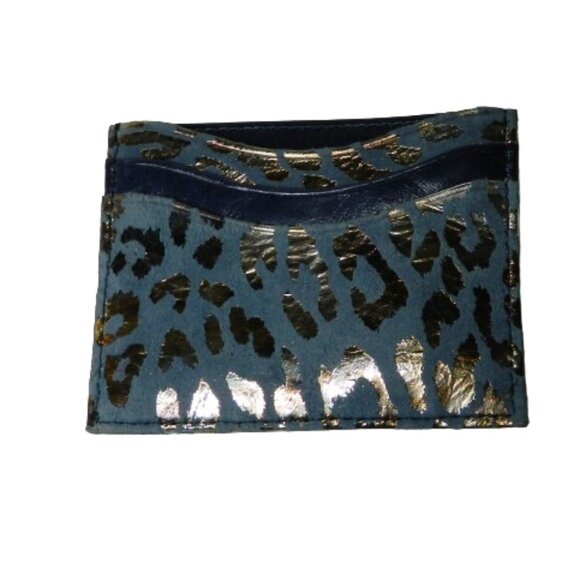 Hobo $68 Max Mirror Cheetah Credit Card Holder NWOT! - Picture 4 of 4